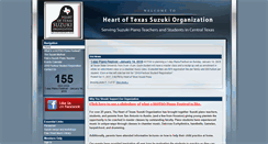 Desktop Screenshot of heartoftexassuzuki.org